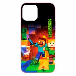 Чехол для iPhone 12 Pro Max Майнкрафт - PrintSalon