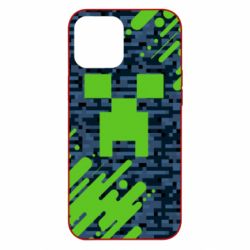 Чехол для iPhone 12 Pro Max Minecraft Creeper - PrintSalon