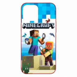 Чехол для iPhone 12 Pro Max Minecraft summer - PrintSalon