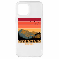 Чехол для iPhone 12 Pro Max Mountain travel - PrintSalon