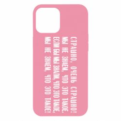 Чехол для iPhone 12 Pro Max Мы не знаем, что это такое! Если бы мы знали, что это такое - PrintSalon