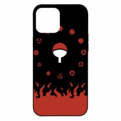 Чехол для iPhone 12 Pro Max Naruto Sasuke Uchiha Sharingan - PrintSalon
