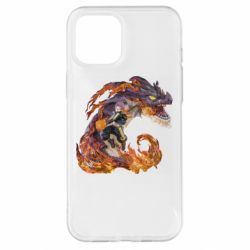 Чехол для iPhone 12 Pro Max Natsu with a dragon - PrintSalon