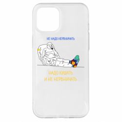 Чехол для iPhone 12 Pro Max Не надо нервничать! Ким - PrintSalon