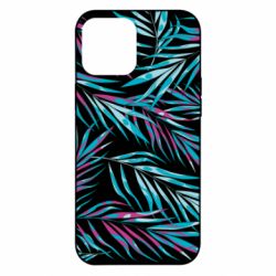 Чохол для iPhone 12 Pro Max Neon Palm Leaves - PrintSalon