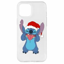 Чехол для iPhone 12 Pro Max Новогодний Стич - PrintSalon