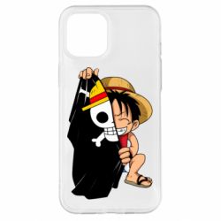 Чехол для iPhone 12 Pro Max One piece chibi Luffy - PrintSalon