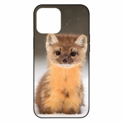 Чехол для iPhone 12 Pro Max Пушистая куница - PrintSalon