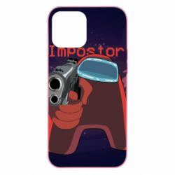 Чохол для iPhone 12 Pro Max Red With A Gun - PrintSalon
