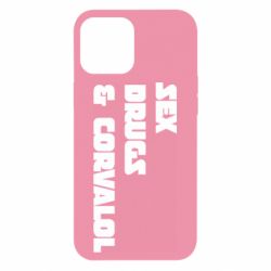 Чехол для iPhone 12 Pro Max Sex Drugs s Corvalol - PrintSalon