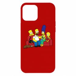 Чехол для iPhone 12 Pro Max Simpsons At Home - PrintSalon