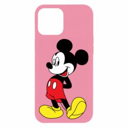 Чехол для iPhone 12 Pro Max Smiling Mickey - PrintSalon
