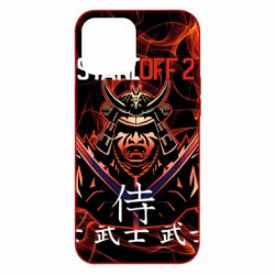 Чехол для iPhone 12 Pro Max Standoff Samurai And Fire - PrintSalon
