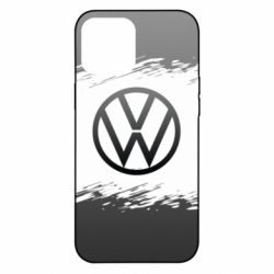 Чохол для iPhone 12 Pro Max Volkswagen logo and grunge - PrintSalon