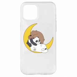 Чехол для iPhone 12 Pro Max We bare bears sleep - PrintSalon