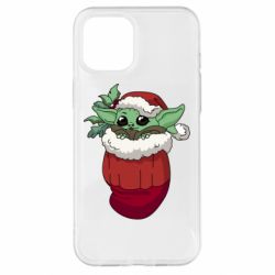 Чехол для iPhone 12 Pro Max Йода в перчатке - PrintSalon