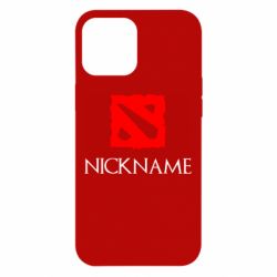 Чехол для iPhone 12 Pro Max Your nickname Dota2 - PrintSalon