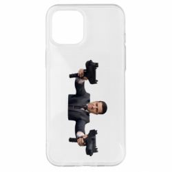 Чехол для iPhone 12 Pro Max Зеленский с оружием - PrintSalon