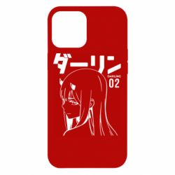 Чехол для iPhone 12 Pro Max Zero Two Girl - PrintSalon