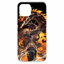 Чохол для iPhone 12 Pro Max Zhongli Geo Archon Morax - PrintSalon