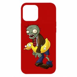 Чехол для iPhone 12 Pro Max Zombie with a duck - PrintSalon
