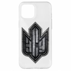 Чохол для iPhone 12 Pro Max ЗСУ метал лого - PrintSalon