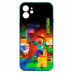 Чехол для iPhone 12 Pro Майнкрафт - PrintSalon
