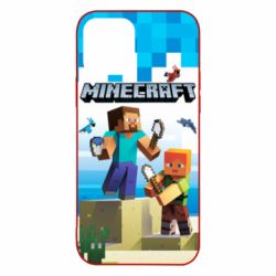 Чехол для iPhone 12 Pro Minecraft summer - PrintSalon