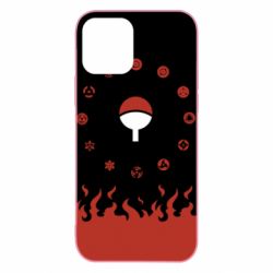Чехол для iPhone 12 Pro Naruto Sasuke Uchiha Sharingan - PrintSalon