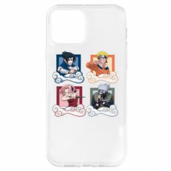 Чехол для iPhone 12 Pro Naruto team 7 in action - PrintSalon
