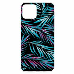 Чохол для iPhone 12 Pro Neon Palm Leaves - PrintSalon