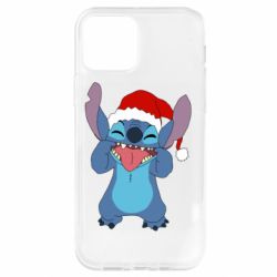 Чехол для iPhone 12 Pro Новогодний Стич - PrintSalon