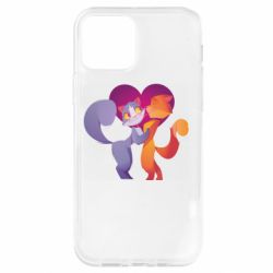 Чохол для iPhone 12 Pro Парочка. Котики - PrintSalon
