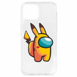 Чохол для iPhone 12 Pro Pikachu Among Us - PrintSalon