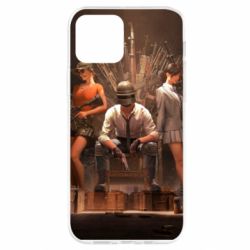 Чехол для iPhone 12 Pro Pubg on the throne - PrintSalon