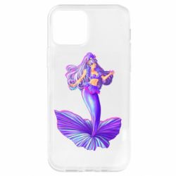 Чехол для iPhone 12 Pro Purple Mermaid Barbie - PrintSalon