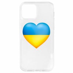 Чехол для iPhone 12 Pro Серце патріота - PrintSalon