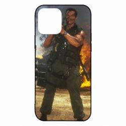 Чохол для iPhone 12 Pro Шварценегер з базукою