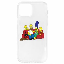 Чехол для iPhone 12 Pro Simpsons At Home - PrintSalon