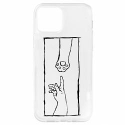 Чехол для iPhone 12 Pro Сreation meow - PrintSalon