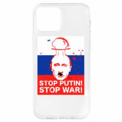 Чехол для iPhone 12 Pro STOP PUTIN - PrintSalon