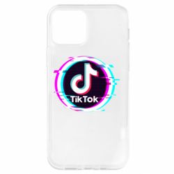 Чехол для iPhone 12 Pro Tik tock glitch ring - PrintSalon