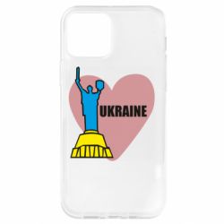 Чехол для iPhone 12 Pro Ukraine in heart - PrintSalon