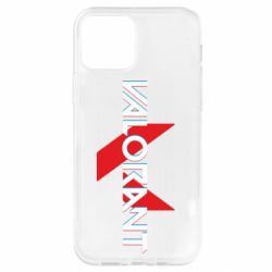 Чехол для iPhone 12 Pro Valorant glitsh logo - PrintSalon