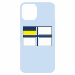 Чехол для iPhone 12 Pro Военно-морской флаг ВСУ - PrintSalon