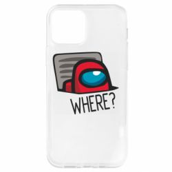 Чехол для iPhone 12 Pro Where? ( Among Us )