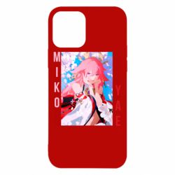 Чехол для iPhone 12 Pro Yae Miko art - PrintSalon