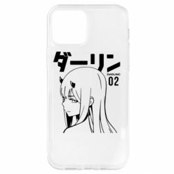 Чехол для iPhone 12 Pro Zero Two Girl - PrintSalon
