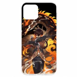Чохол для iPhone 12 Pro Zhongli Geo Archon Morax - PrintSalon