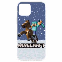 Чохол для iPhone 12 Pro Зимовий Майнкрафт - PrintSalon
